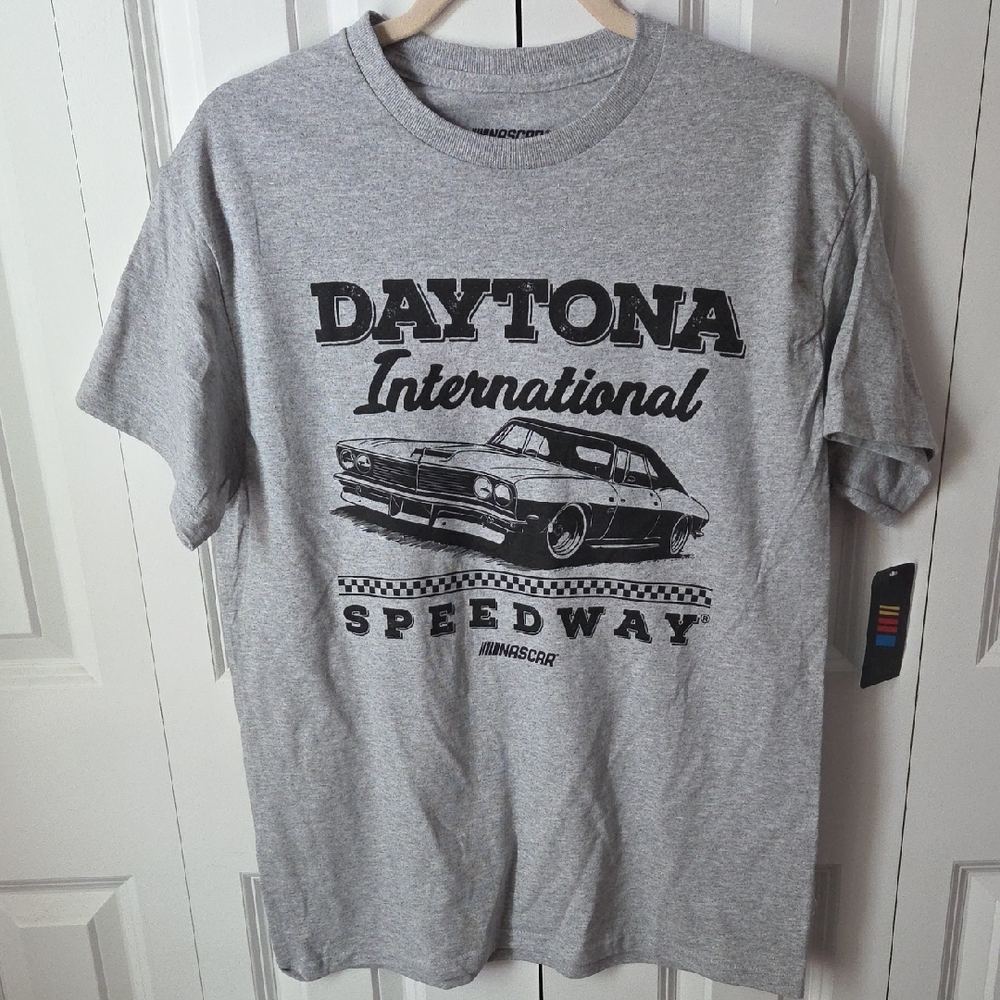 Nascar Gray Daytona Speedway Short Sleeve Tee